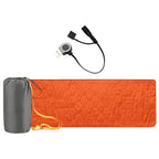 MunaWear - Air Beds & Mattresses - CampLuxe  – Outdoor USB Heating Sleeping Mat with Intelligent Temperature Control - Orange