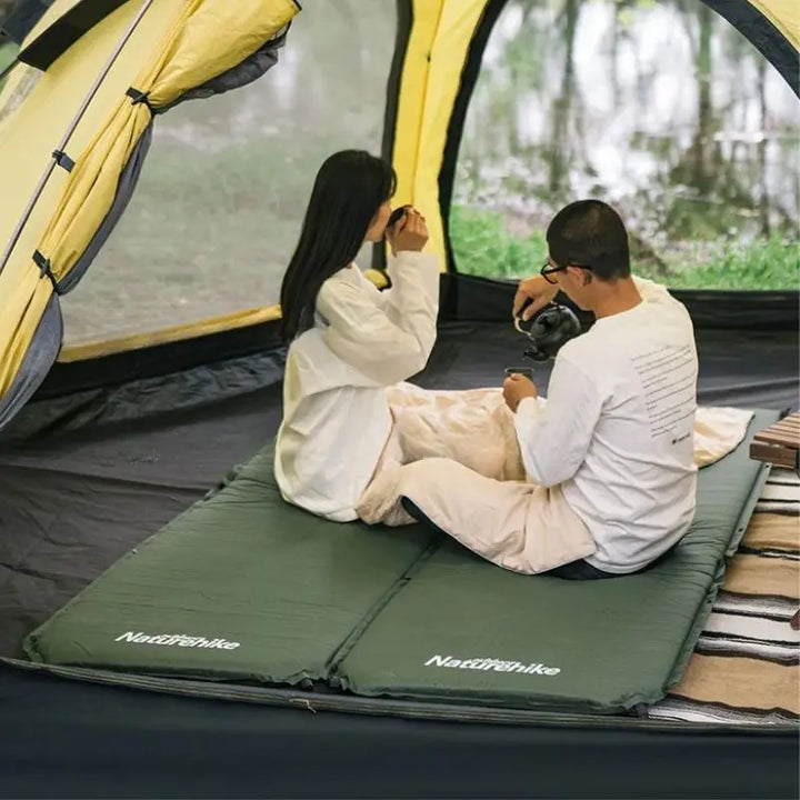 Ethan – Self-Inflating 5CM Air Mattress for Camping & Outdoor Adventures, Lightweight & Portable Air Bed