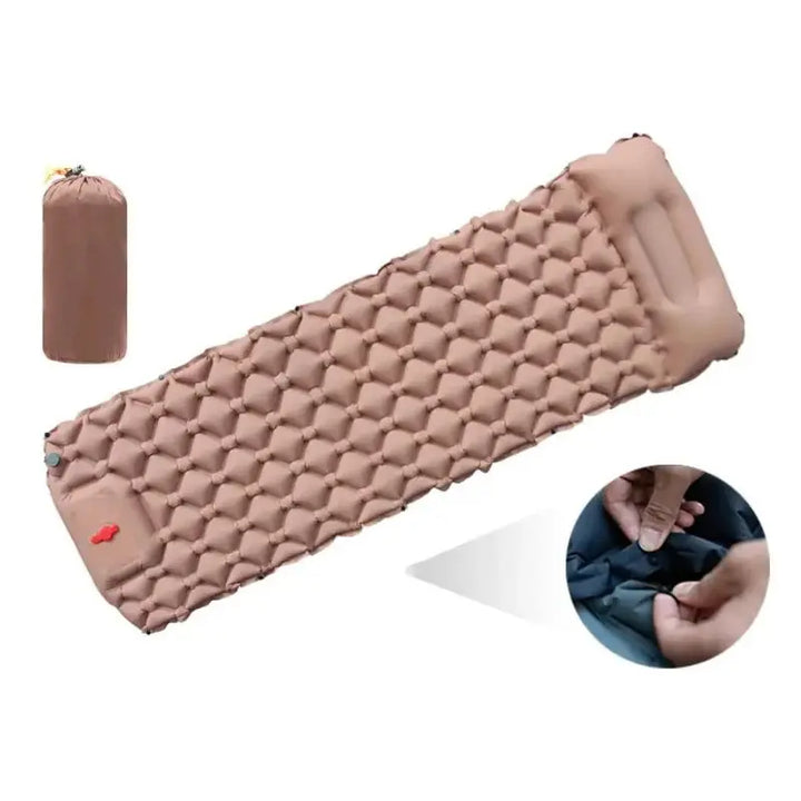Talia – Self-Inflating Camping Mattress with Built-in Pump & Pillow, Perfect Sleeping Pad for Outdoor Adventures