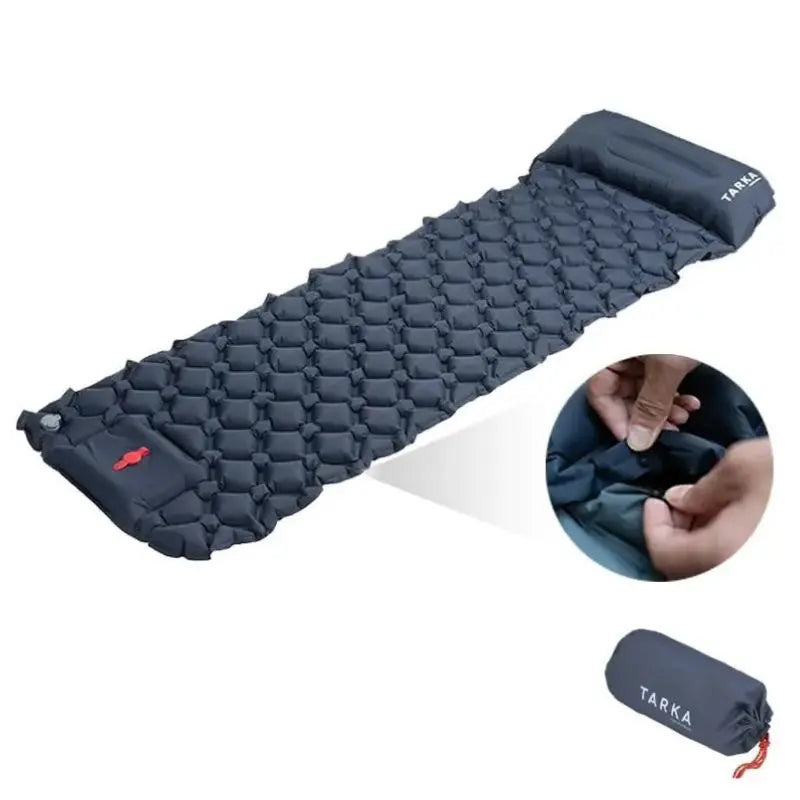 Talia – Self-Inflating Camping Mattress with Built-in Pump & Pillow, Perfect Sleeping Pad for Outdoor Adventures