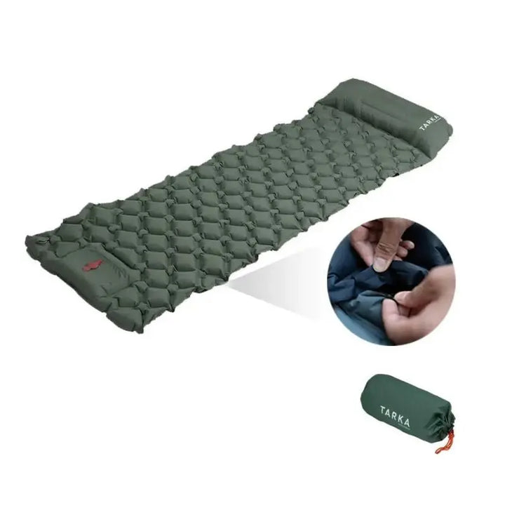 Talia – Self-Inflating Camping Mattress with Built-in Pump & Pillow, Perfect Sleeping Pad for Outdoor Adventures