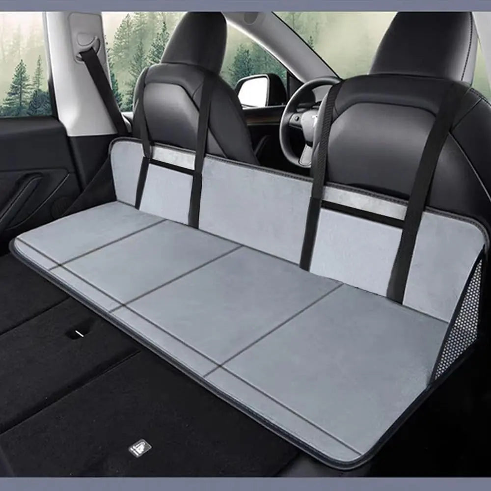 MunaWear - Air Beds & Mattresses - Velora – Foldable Car Sleeping Mat with Storage Bag for SUVs & Sedans, Compact Design - 