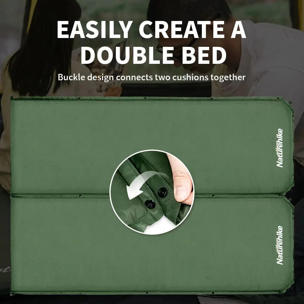 Ava – Self-Inflating 5CM Air Mattress for Camping & Outdoor Adventures, Size Single 2