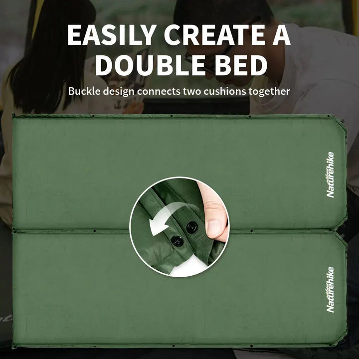 Ava – Self-Inflating 5CM Air Mattress for Camping & Outdoor Adventures, Size Single 2