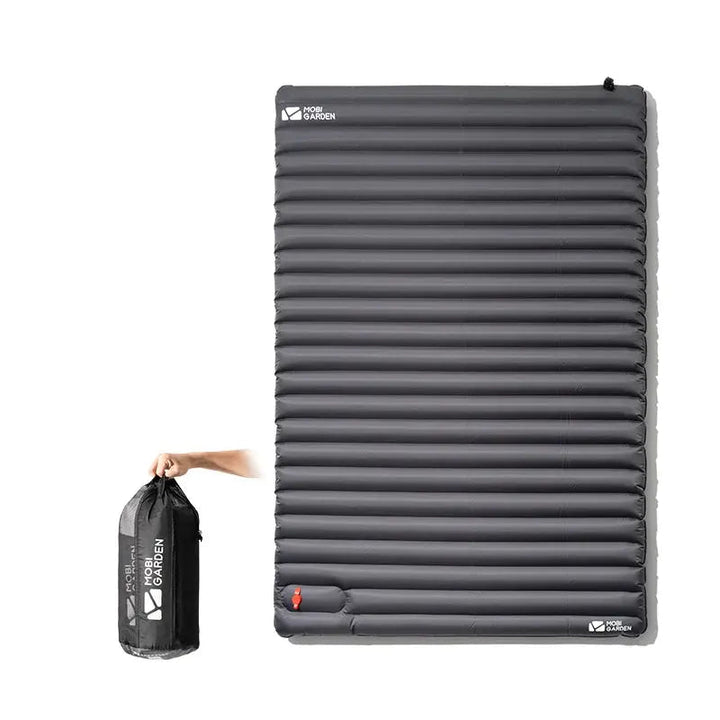 Mia – 9cm Thick Portable Inflatable Air Mattress for Camping, Single & Double Size 0
