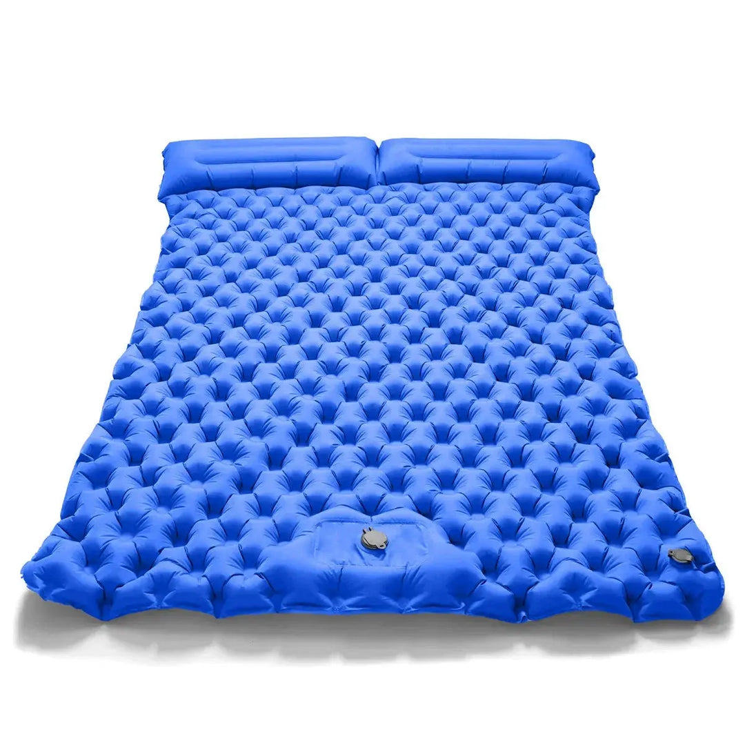 TrailRest – Extra Wide Ultralight Inflatable Mattress with Auto-Inflating Feature for Camping and Travel 4