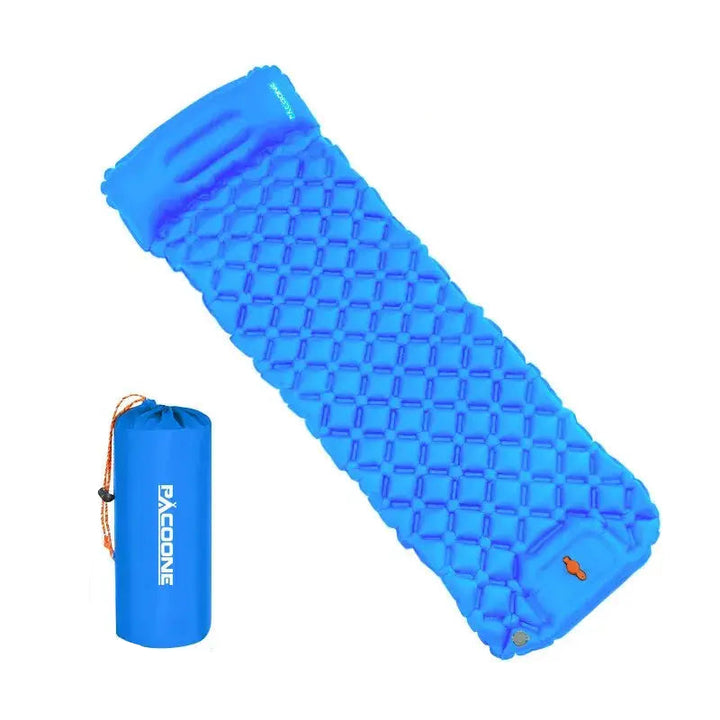 Mia - Ultralight Inflatable Camping Mattress with Built-In Pump & Pillow - Best Camping Air Mattress Size 190x58x5cm 9