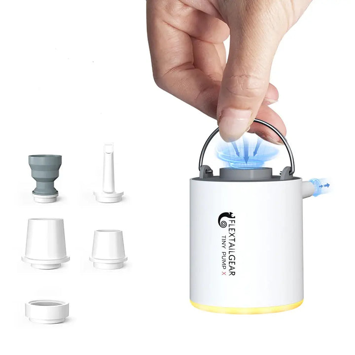 Mia - Portable Camping Air Pump with Rechargeable 1300mAh Battery 1