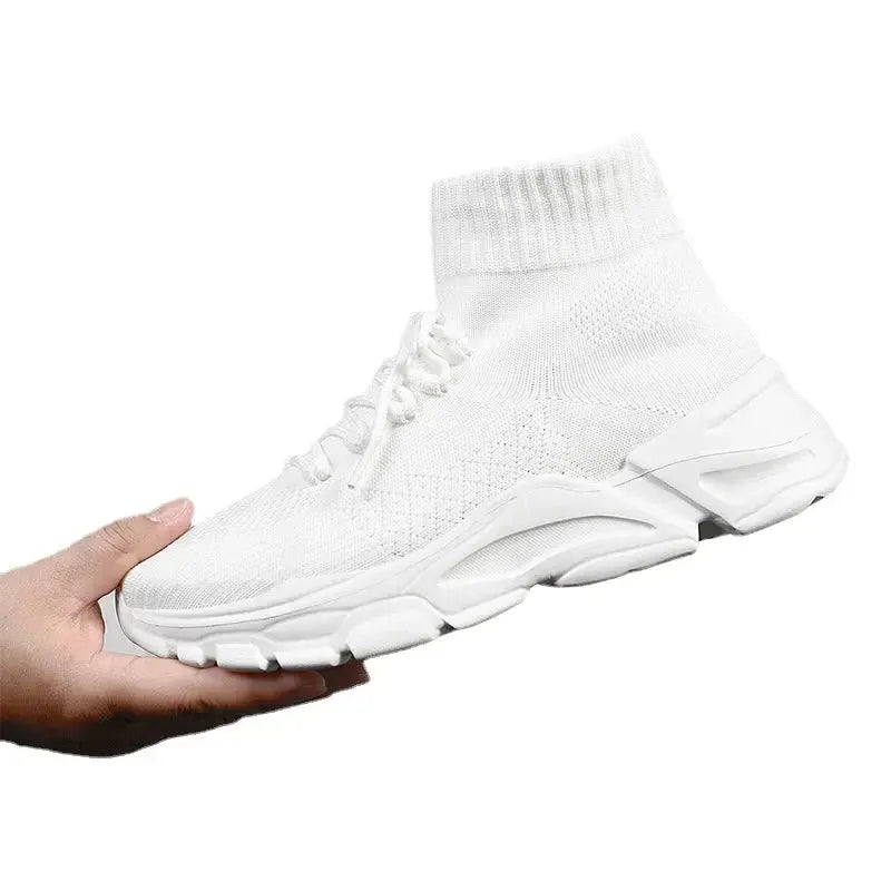 Liora - Stylish Knit Couple's Short Boots With Thick Sole For Casual Outings 4