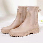 Liora - Stylish Waterproof Boots For Women With Quilted Knit Design For Everyday Wear 4