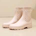 Liora - Stylish Waterproof Boots For Women With Quilted Knit Design For Everyday Wear 1