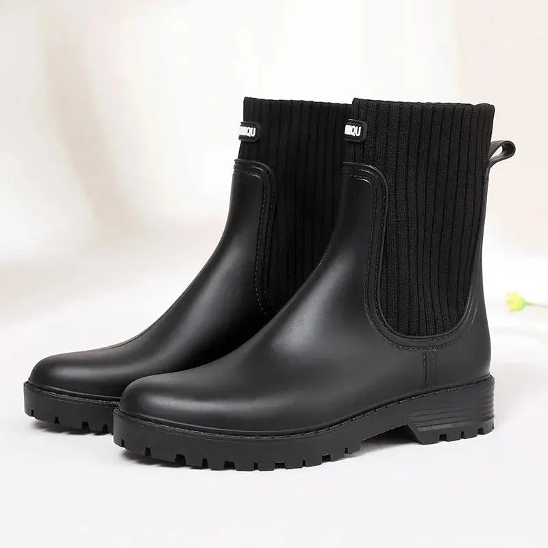 Liora - Stylish Waterproof Boots For Women With Quilted Knit Design For Everyday Wear 3