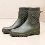 Liora - Stylish Waterproof Boots For Women With Quilted Knit Design For Everyday Wear 2