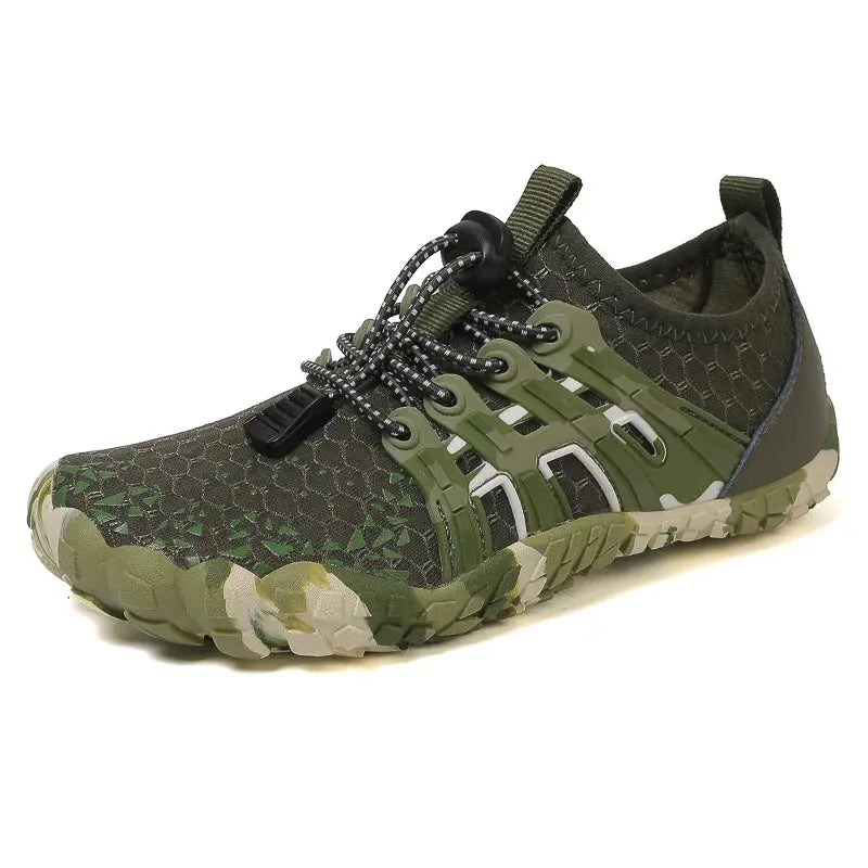 MunaWear  Aqua Shoes  Mia – Unisex Quick-Drying Aqua Shoes for Beach, Outdoor Activities & Water Sports  TC-2368-ArmyGreen-43
