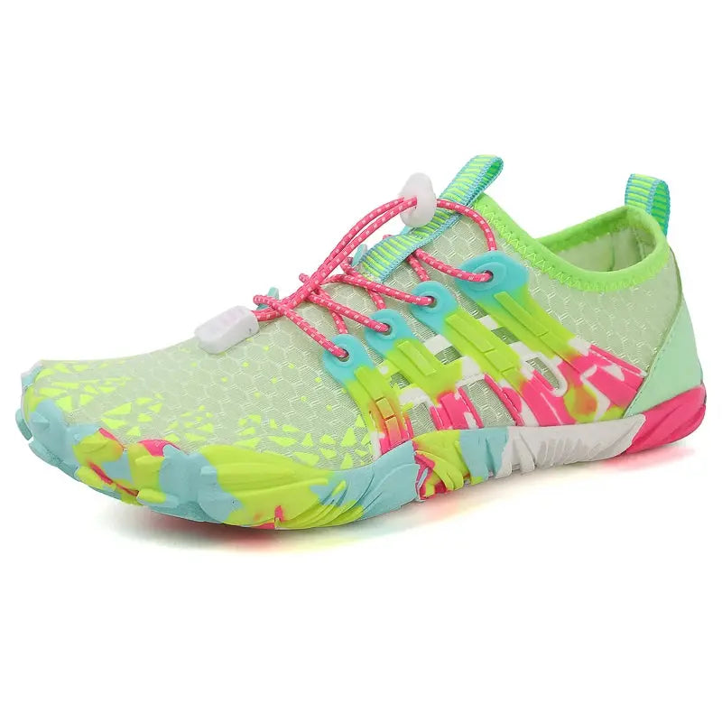 MunaWear  Aqua Shoes  Mia – Unisex Quick-Drying Aqua Shoes for Beach, Outdoor Activities & Water Sports  TC-2368-Green-26