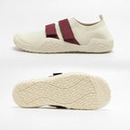 MunaWear - Athletic Shoes - Eris- Unisex Strength Support Wrestling Shoes for Deadlift & Squat - Maroon/Cream