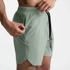 Caden - Quick-Dry Men's Running Shorts With Lightweight Design For Casual Workouts 0