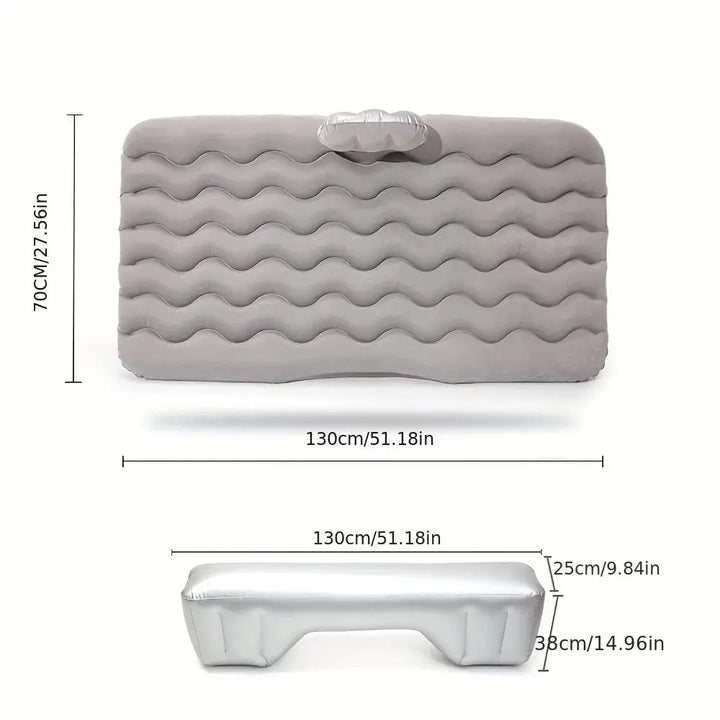 Mia - Universal Inflatable Car Travel Mattress Bed for Back Seat with Pillows & Storage Bag 5