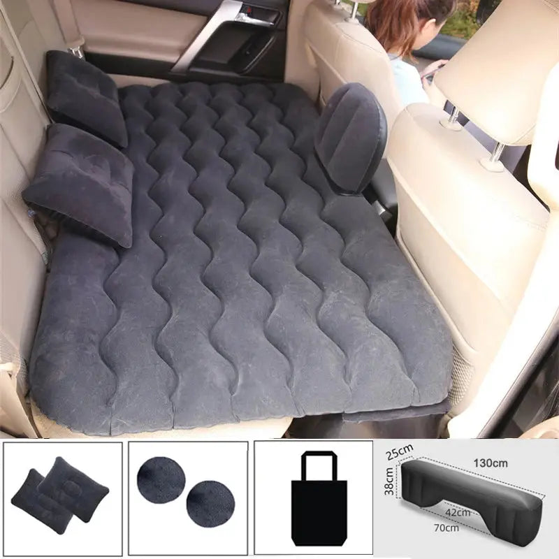 Mia - Universal Inflatable Car Travel Mattress Bed for Back Seat with Pillows & Storage Bag 6