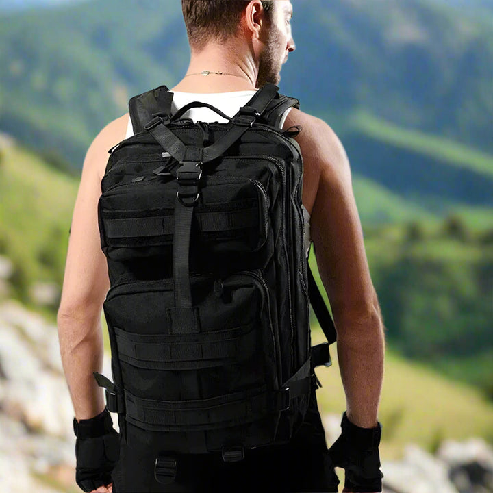 AlpineEdge – 30/50L Tactical Backpack for Outdoor Adventures and Survival
