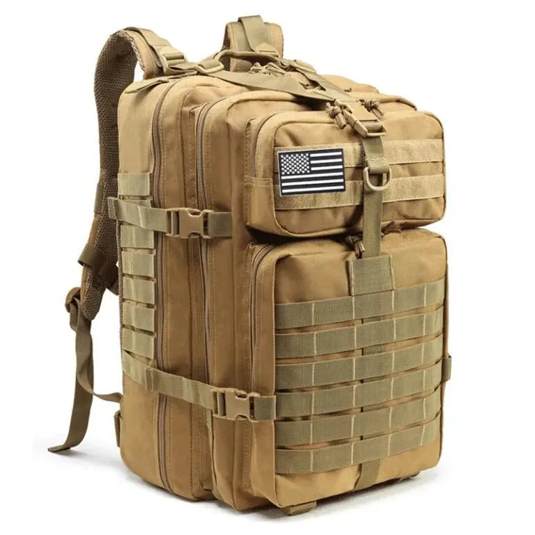 MunaWear - Backpacks - AlpineEdge – 45L Tactical Backpack for Outdoor Adventures and Survival - 
