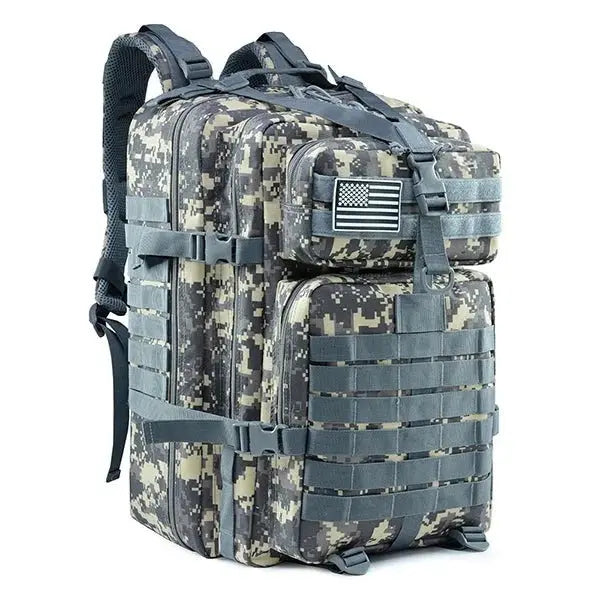 MunaWear - Backpacks - AlpineEdge – 45L Tactical Backpack for Outdoor Adventures and Survival - 