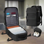 BackBloom – Versatile 40L Cabin Backpack for Travel & Leisure with Laptop Compartment