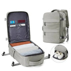 BackBloom – Versatile 40L Cabin Backpack for Travel & Leisure with Laptop Compartment