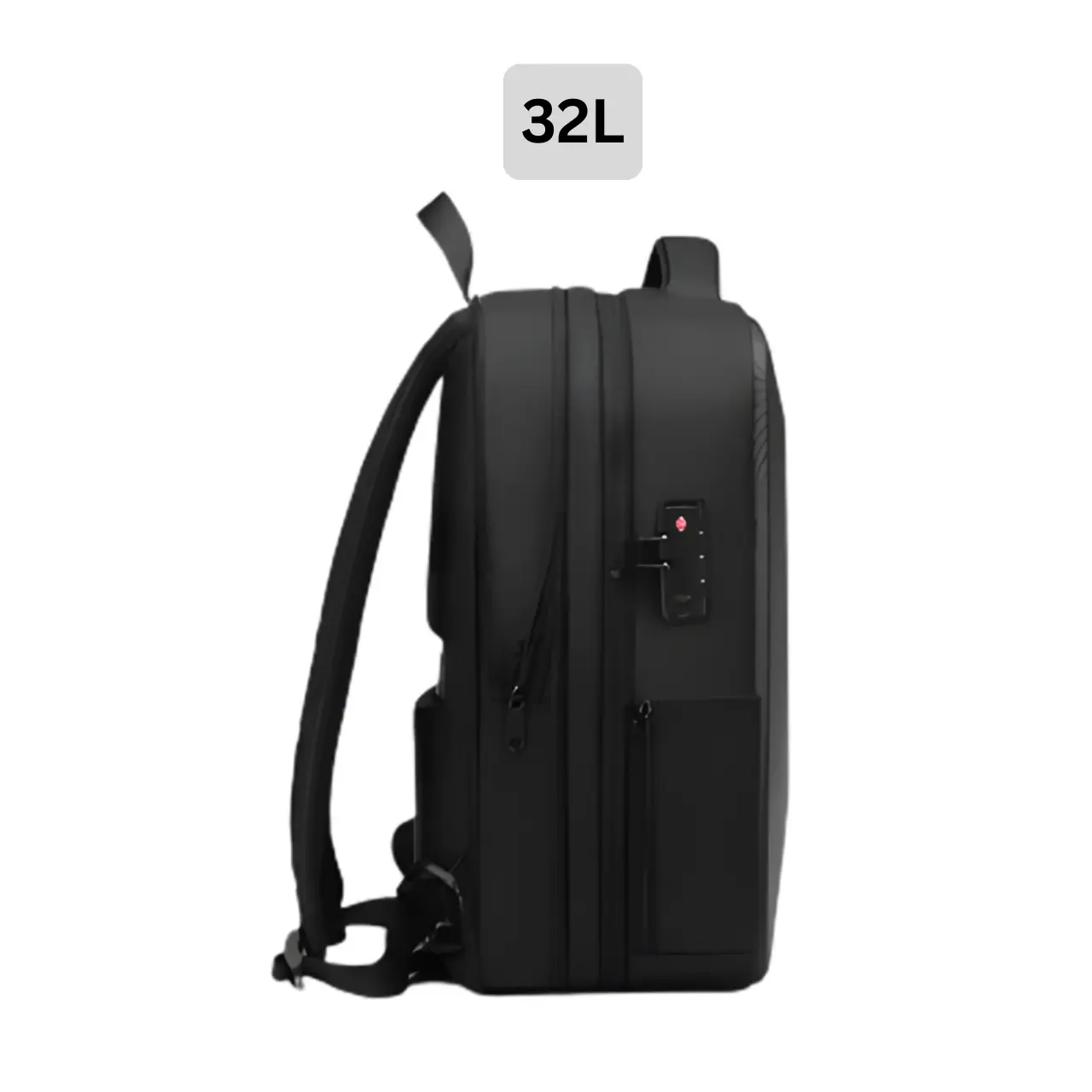 MunaWear - Backpacks - Darvon Anti-Theft Laptop Backpack – Waterproof Tech Backpack for Men – USB Charging – TSA Lock – Large Capacity - 