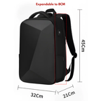 MunaWear - Backpacks - Darvon Anti-Theft Laptop Backpack – Waterproof Tech Backpack for Men – USB Charging – TSA Lock – Large Capacity - 