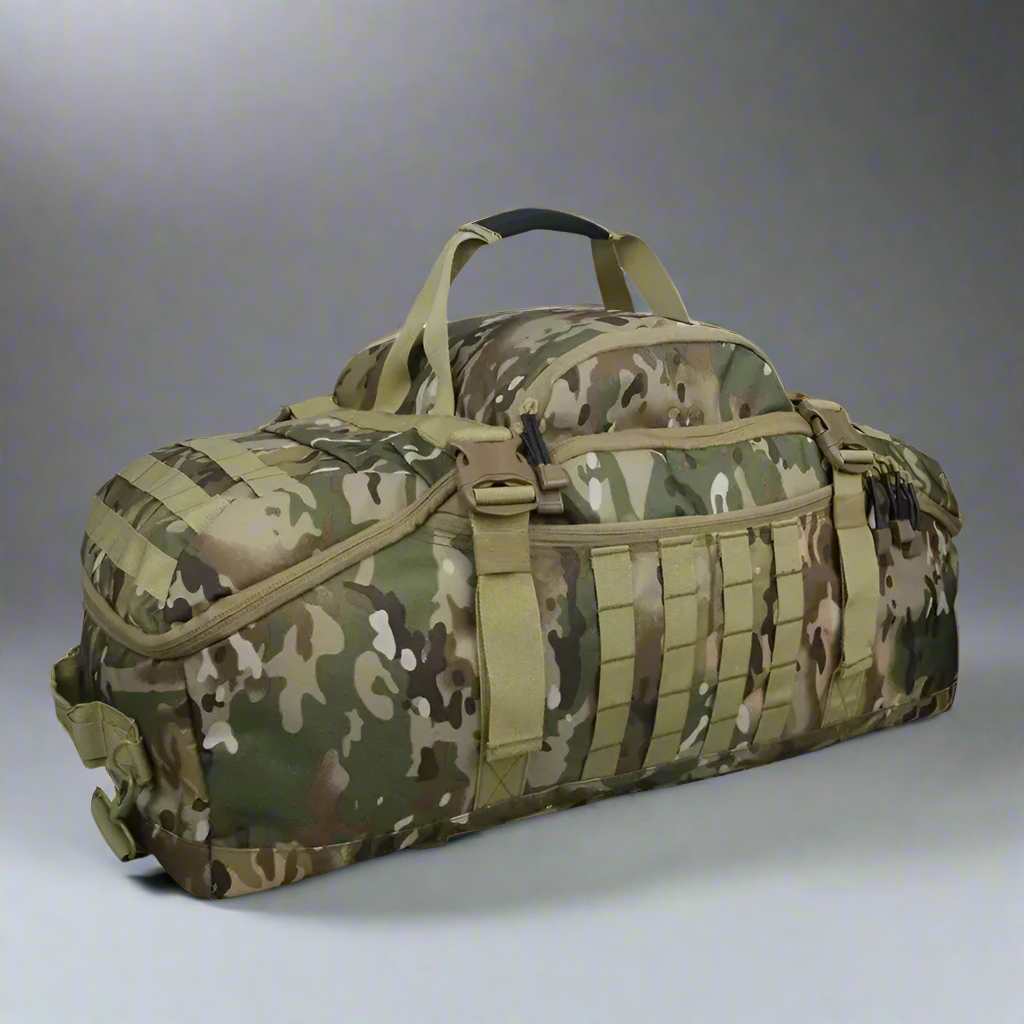 DriftNorth – 80L Tactical Camping Backpack with MOLLE System for Men & Women