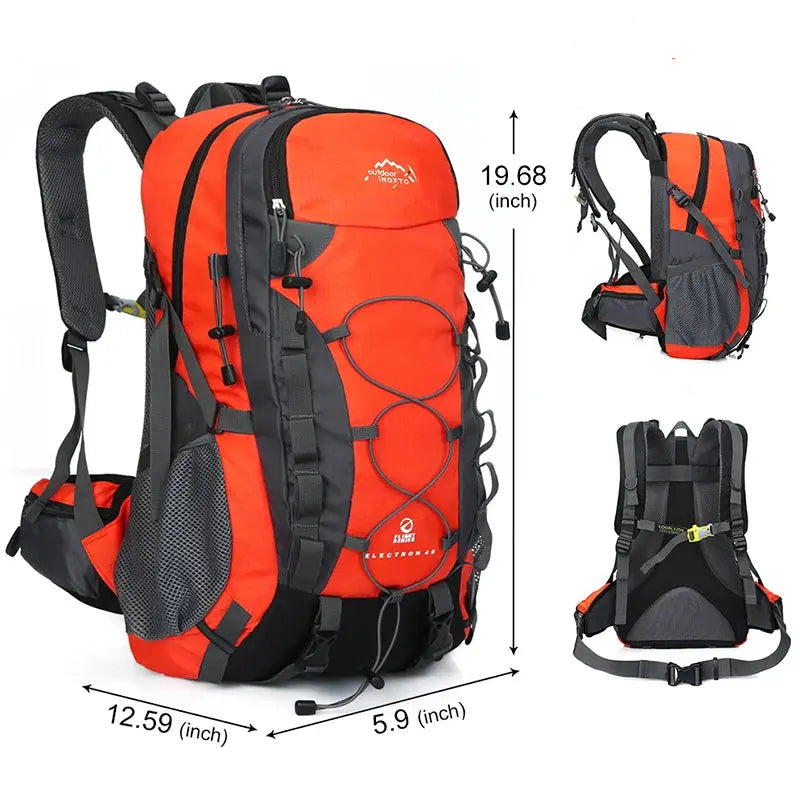 Ethan - Sturdy 40L Tactical Hiking Backpack for Mountaineering & Camping 5