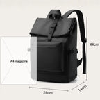 MunaWear - Backpacks - Ethan Urban Men's Work Backpack – Large Capacity 17-Inch Laptop Bag – Durable Oxford Fabric – Versatile Design - 