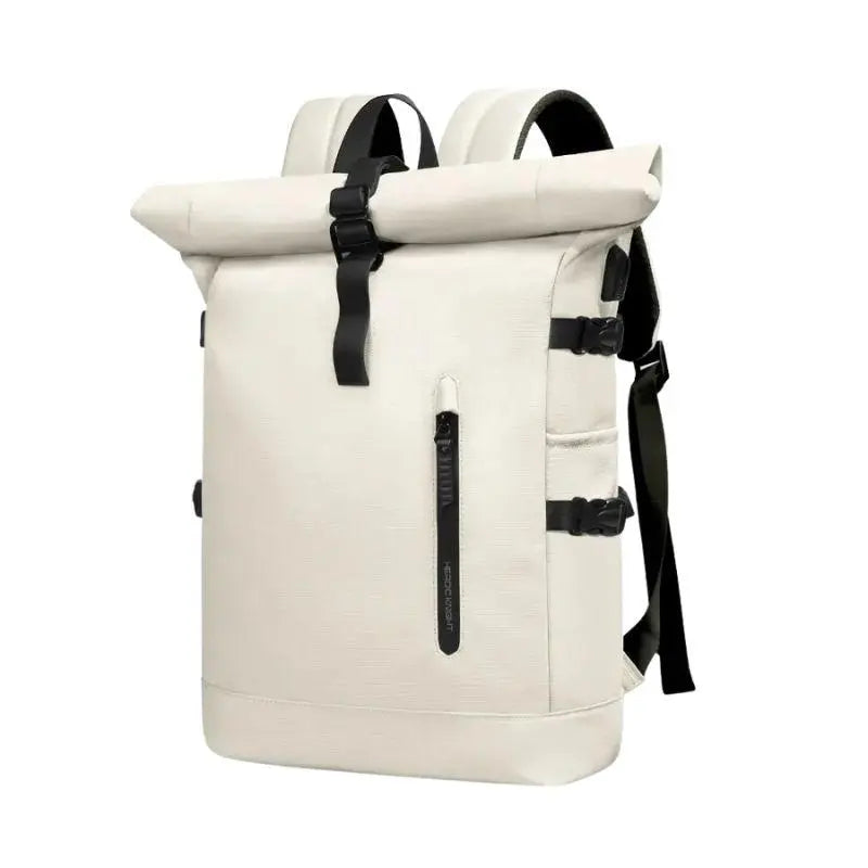 Ethan Waterproof Travel Backpack – Expandable Carry On – USB Charging – Fits 15.6-Inch Laptop – Large Capacity