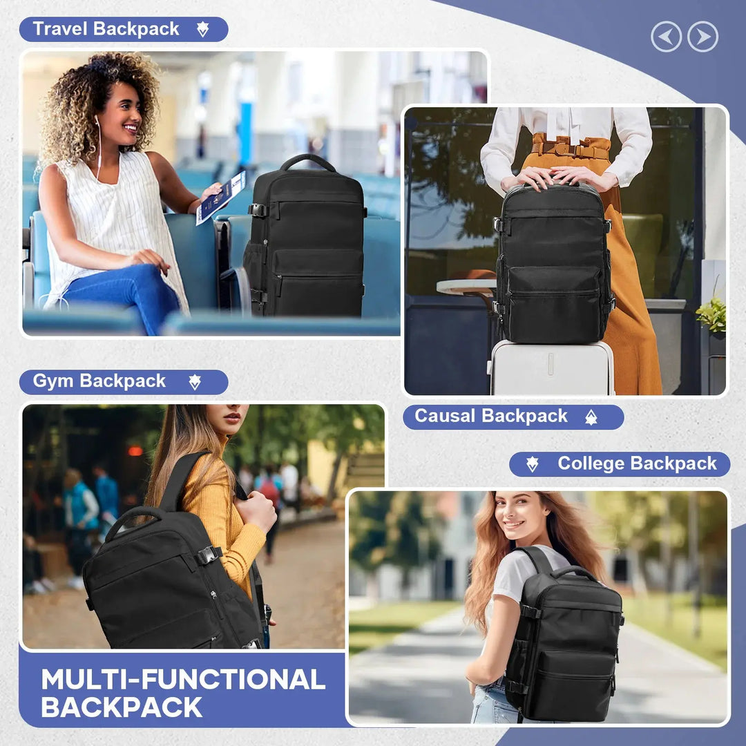 Ethan – 15.6-Inch Vacuum Compression Backpack for Hiking & Travel 5