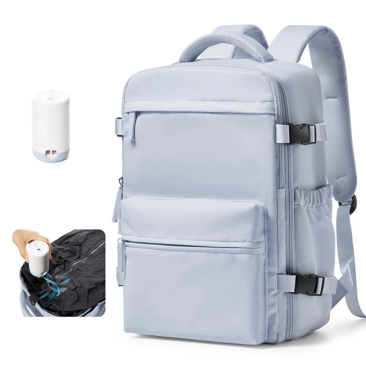 Ethan – 15.6-Inch Vacuum Compression Backpack for Hiking & Travel 8