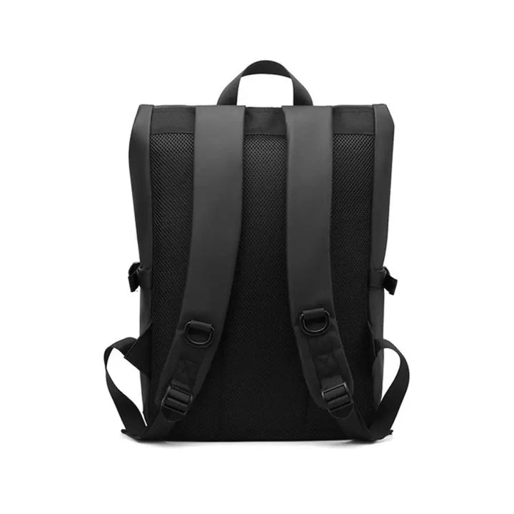 Ethan Urban Men's Work Backpack – Large Capacity 17-Inch Laptop Bag – Durable Oxford Fabric – Versatile Design – Black 4