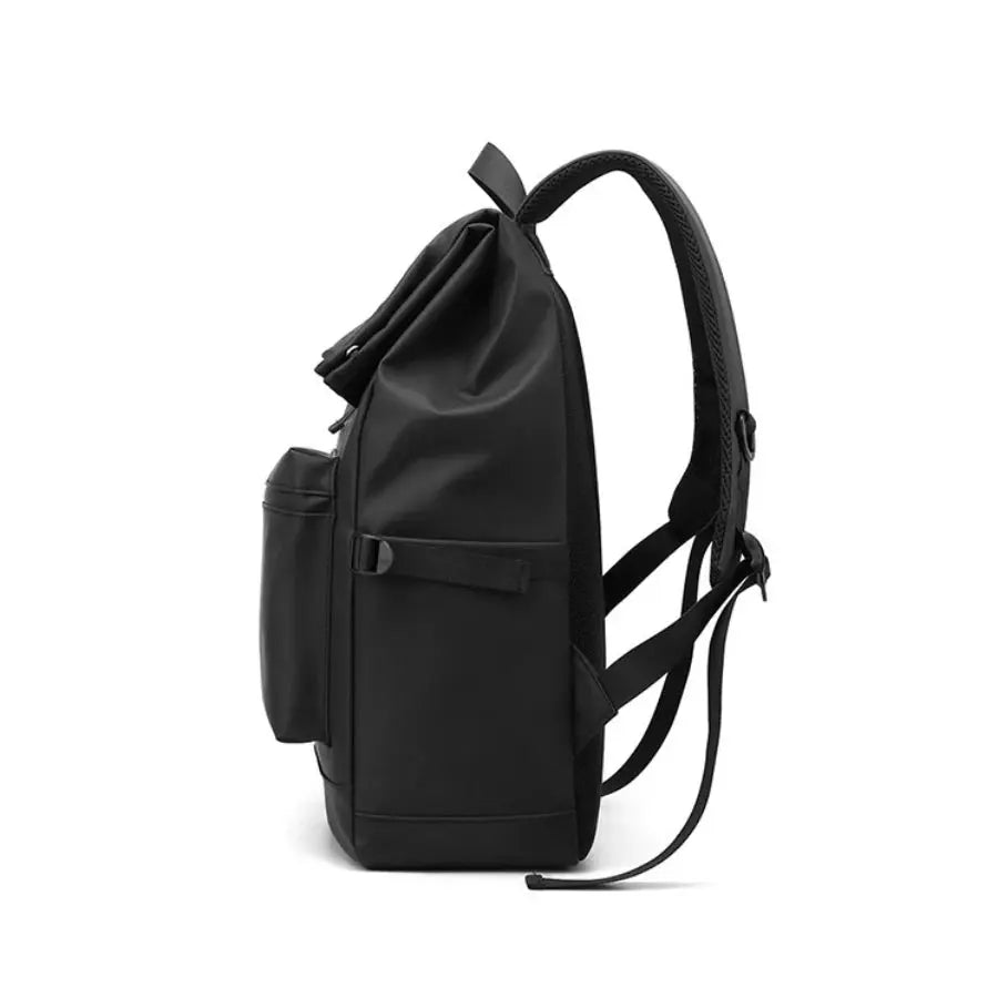 Ethan Urban Men's Work Backpack – Large Capacity 17-Inch Laptop Bag – Durable Oxford Fabric – Versatile Design – Black 5