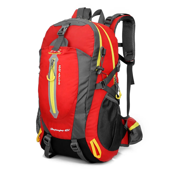 Ethan 40L Water Resistant Travel Backpack – Durable Nylon – Adjustable Straps – Perfect for Hiking & Camping 8
