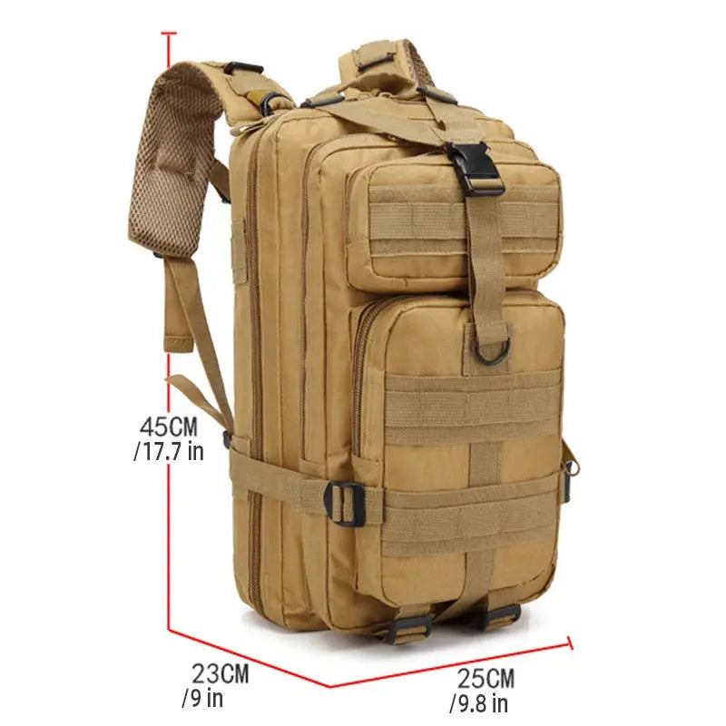 Ethan – Classic Tactical Camouflage Backpack for Outdoor Adventures and Sports 2