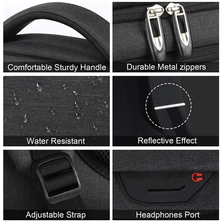 Ethan – Ergonomic Waterproof Travel Backpack with Large Capacity for Outdoor Adventures, Size One Size 4