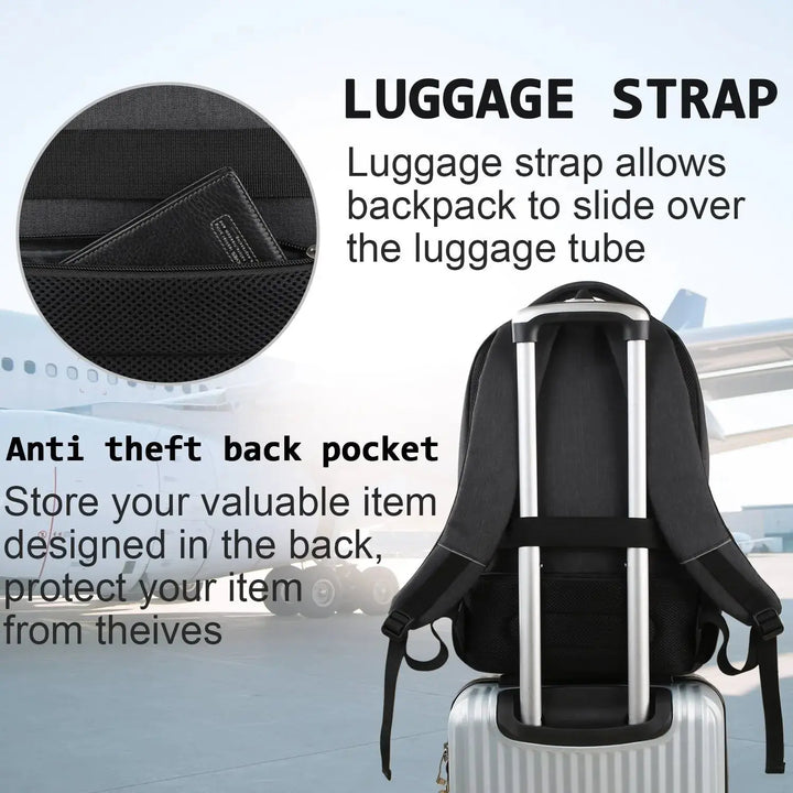 Ethan – Ergonomic Waterproof Travel Backpack with Large Capacity for Outdoor Adventures, Size One Size 6