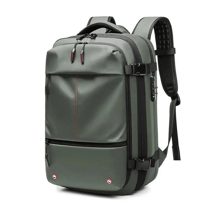 Ethan – Large Capacity Vacuum Compression Backpack for 17-Inch Laptops with Waterproof Design 0