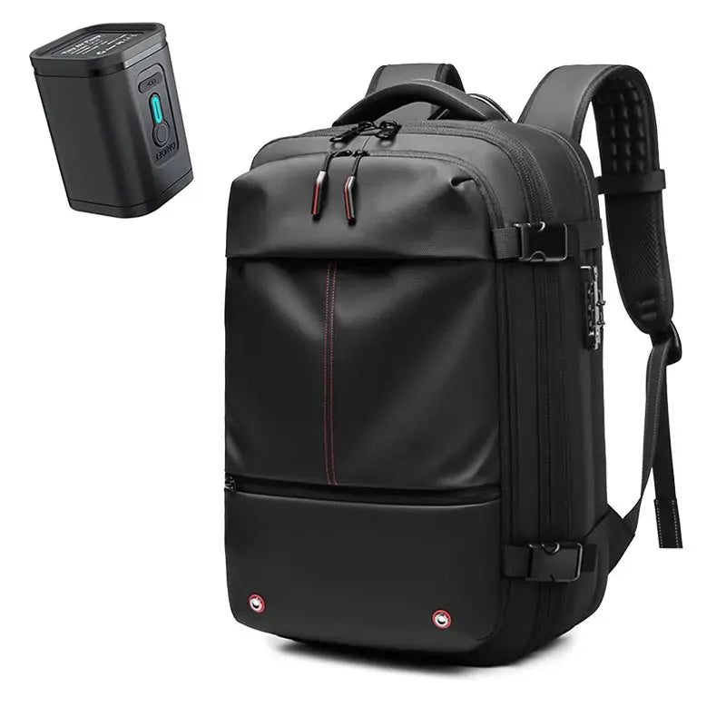 Ethan – Large Capacity Vacuum Compression Backpack for 17-Inch Laptops with Waterproof Design 8