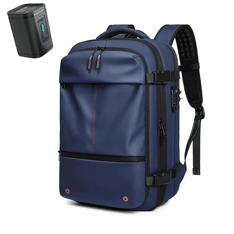 Ethan – Large Capacity Vacuum Compression Backpack for 17-Inch Laptops with Waterproof Design 11