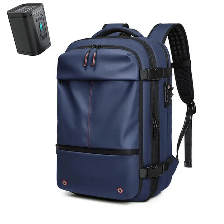 Ethan – Large Capacity Vacuum Compression Backpack for 17-Inch Laptops with Waterproof Design 11