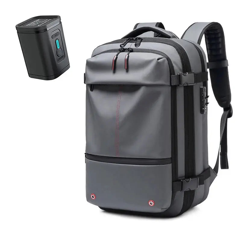 Ethan – Large Capacity Vacuum Compression Backpack for 17-Inch Laptops with Waterproof Design 9