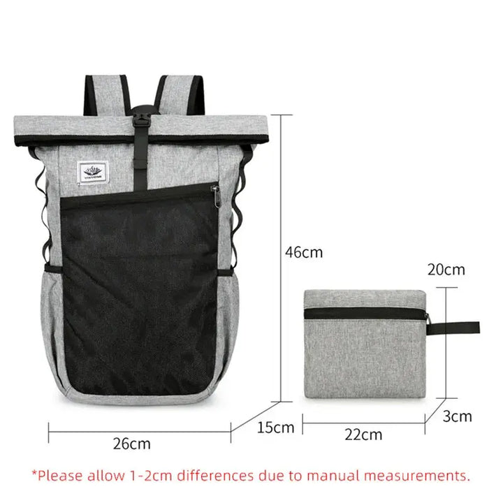 Ethan – Lightweight Waterproof Travel Backpack for Hiking & Outdoor Adventures, Size 26x15x46cm 3