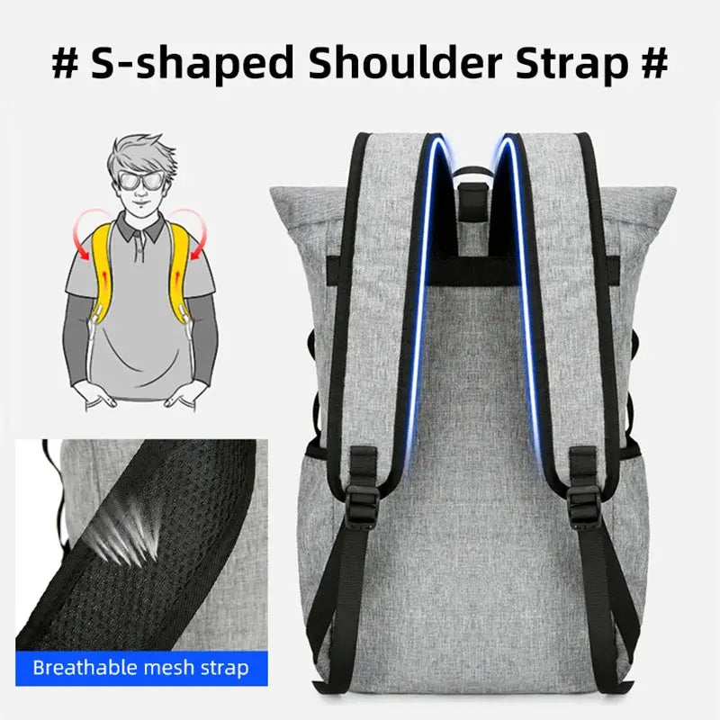 Ethan – Lightweight Waterproof Travel Backpack for Hiking & Outdoor Adventures, Size 26x15x46cm 5