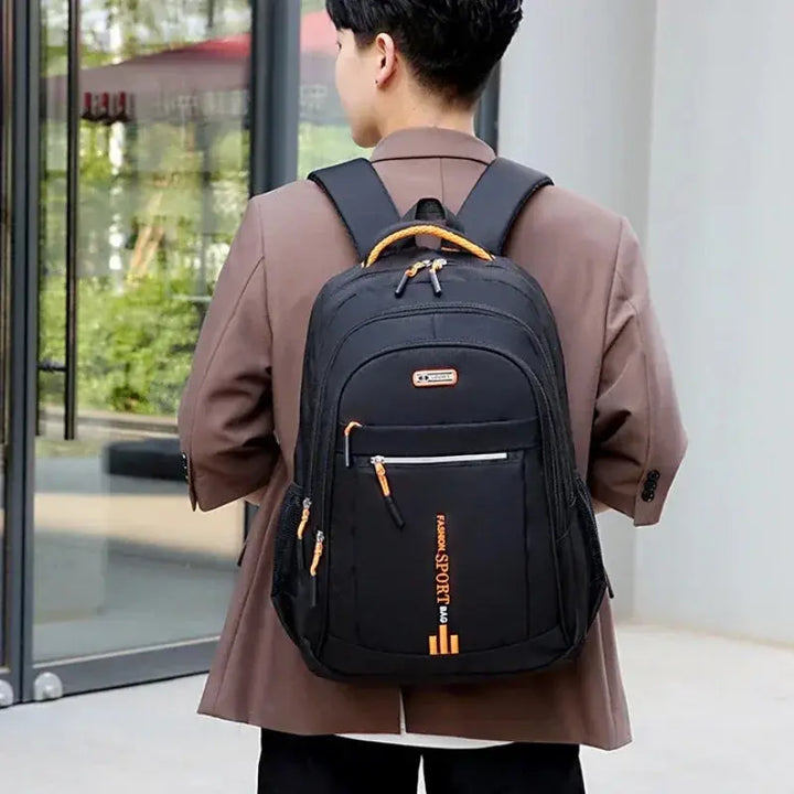 Ethan – Waterproof Oxford Rucksack for Men, Large Capacity Business & Casual Backpack 6